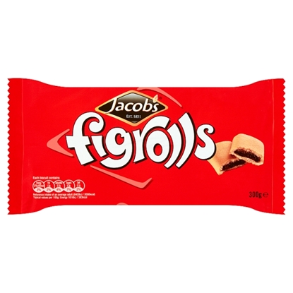 Picture of JACOBS FIG ROLLS 300GR